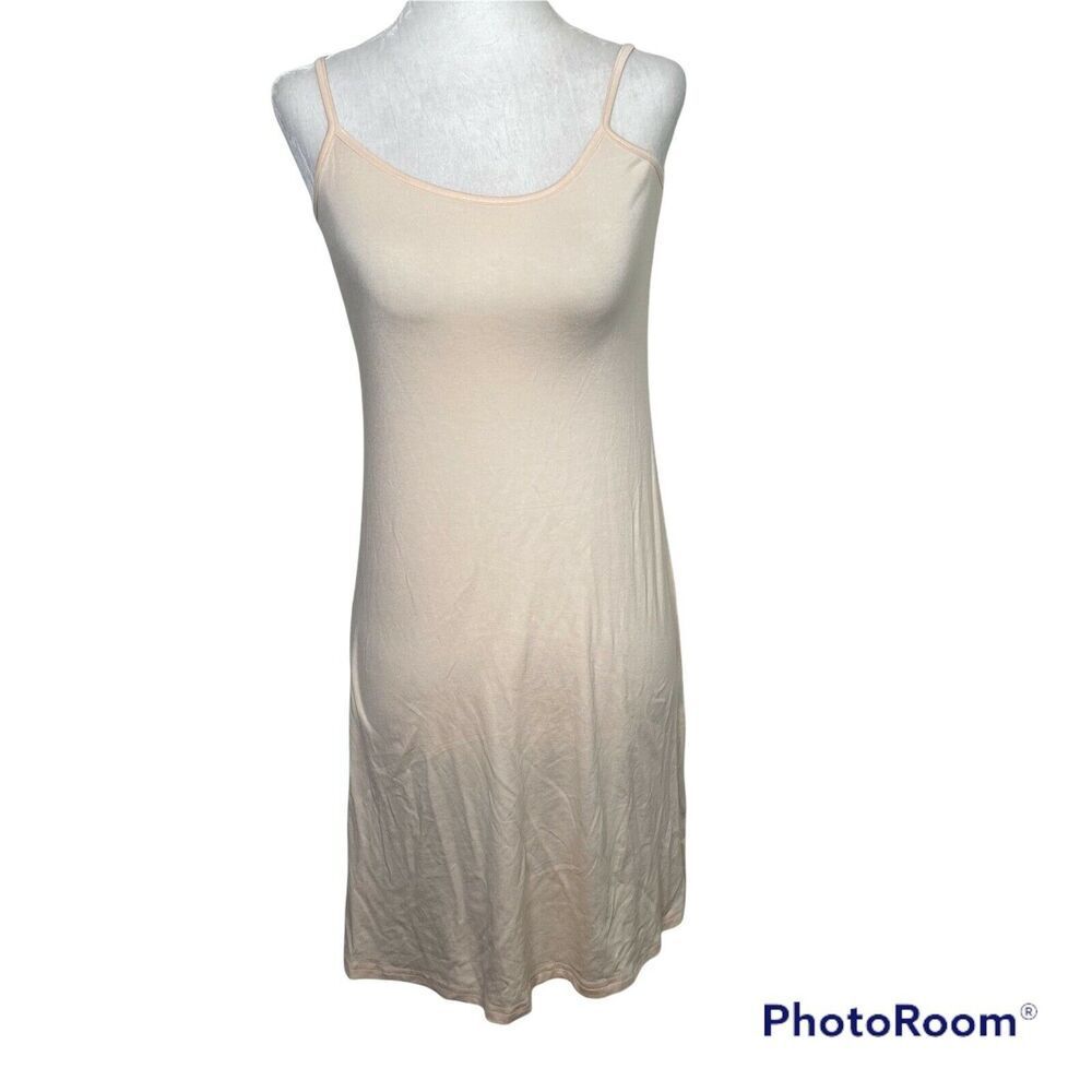 AmyLynn Camisole Chemise Nightgown Peach Beige Size Medium
